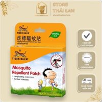 [CHÍNH HÃNG] HỘP 10 GÓI -  Miếng dán chống muỗi Tiger Balm dành cho bé (Mosquito Repellent Patch)