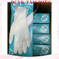 [Chính hãng] Hộp 100 Cái Găng Tay Cao Su Y Tế Vglove Có Bột, Không Bột Khải Hoàn Size XS-S-M-L Găng Tay Latex Chính Hãng