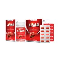 [Chính hãng] Hộp 100 Viên uống mát gan LIVAR đã được phân phối trên toàn quốc