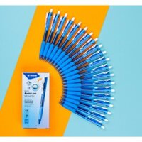 [CHÍNH HÃNG] Hộp 20 Bút Bi Thiên Long TL-095 0.5mm Butter Ink - Mực Xanh