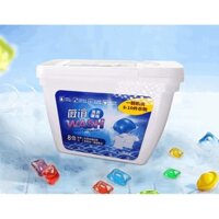 [Chinh Hang] Hộp 50 viên giặt Gelball Blue 3D Japan phù hợp cho mọi máy giặt