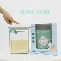 [Chính hãng] Hộp Đựng Sữa Bột Chống Ẩm Ankou, Hộp Trữ Sữa Cho Bé Hút Chân Không