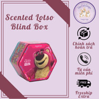 (Chính hãng) Hộp ngạc nhiên gấu dâu bông thơm mùi dâu túi may mắn 12cm