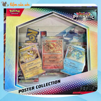 [Chính hãng] Hộp thẻ bài TCG Pokemon Scarlet & Violet Prismatic Evolutions Poster Collection