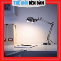 [Chính hãng IKEA- BH 1 năm] Đèn bàn học cao cấp IKEA FORSA chất liệu Kim loại mạ Chrome cứng cáp, kiểu dáng Vintage