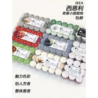 [Chính hãng IKEA] Nến thơm tròn nhỏ Seonli không khói, nến trà nhỏ IKEA, nến hương liệu Luna hỗ trợ giấc ngủ