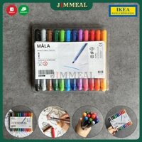 [Chính Hãng] [IKEA] Set 12 Bút Dạ Màu Sắc Tươi Sáng IKEA MALA Giúp Bé Thoải Mái Sáng Tạo Khi Vẽ