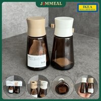 [Chính Hãng] [IKEA] Set 2 Hũ Thủy Tinh, Lọ Thủy Tinh Đựng Gia Vị, Hạt Tiêu, Muối IKEA HALVTOM 150ml