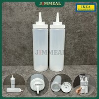 [Chính Hãng] [IKEA] Set 2 Bình, Chai Bóp Xịt Đựng Nước Sốt, Tương Cà, Dầu Ăn IKEA GRILLTIDER 330ml