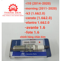 [Chính hãng] Iridium chân kim Bugi I10 , Morning , Accent , Rio ,  Avante , Elantra , K3 , Cerato  Forte Mã: 18848-10080