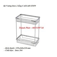 [CHÍNH HÃNG] Kệ inox 1 tầng, 2 tầng Caesar các loại : ST830V, ST831V, ST854, ST810V, ST823V, ST849, ST859, ST850