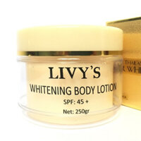 [Chính hãng] Kem body dưỡng trắng da Livy's Thái Lan Hộp Vàng