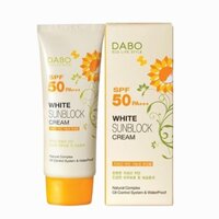 Chính hãng Kem Chống Nắng Dabo White Sunblock Cream SPF50