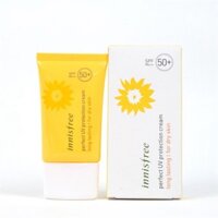 Chính hãng Kem Chống Nắng Innisfree Perfect UV Protection Cream Long Lasting SPF50+ PA+++ (For Dry Skin)