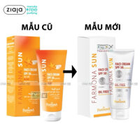 [CHÍNH HÃNG] Kem chống nắng cho da dầu mụn Farmona Sun Face Cream SPF 50 Oil Free (Tuýp 50ml)