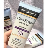 [CHÍNH HÃNG] Kem chống nắng Neutrogena SPF 55 Ultra Sheer Dry Touch Sunscreen