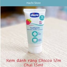 Kem đánh răng Chicco 114251 (dành cho trẻ trên 12 tháng)