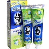 Chính hãng Kem Đánh Răng Darlie Chanh Bạc Hà Ông Tây Đen Thái Lan - 140gr (hộp 2 tuýp)