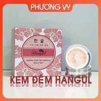 [CHÍNH HÃNG] Kem đêm hoa mai Hangul, làm sạch nám và dưỡng phục hổi da, kem nám, mỹ phẩm Hangul.