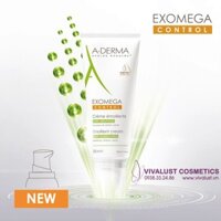 [Chính Hãng] Kem Dưỡng A-DERMA EXOMEGA CONTROL EMOLLIENT CREAM (50ml) - Làm Mềm, Giảm Kích Ứng Cho Da Quá Khô