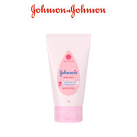 (CHÍNH HÃNG) Kem Dưỡng Da Chiết Xuất Sữa Và Gạo Johnson's Milk And Rice Baby Cream 50g (Xanh/Hồng)