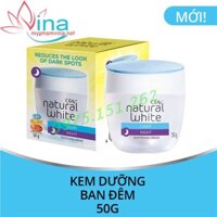 Chính hãng KEM DƯỠNG SÁNG DA BAN ĐÊM OLAY NATURAL WHITE LIGHT NIGHT WHITENING CREAM 50G