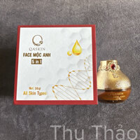 [CHÍNH HÃNG] Kem dưỡng trắng da |  Kem face Mộc Anh 5in1 30Gr nuôi da làm dầy thành mạch da QASKIN