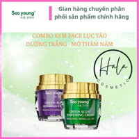 (Chính Hãng) Kem face dưỡng trắng Lục Tảo SOOYOUNG 10gr