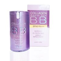 (CHÍNH HÃNG ) Kem nền BB Collagen Cellio 21 Tím