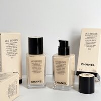 [CHÍNH HÃNG] Kem Nền Siêu Mỏng Nhẹ Hiệu Ứng Căng Bóng, Sáng Mịn và Lâu Trôi Chanel Les Beiges Foundation 30ml