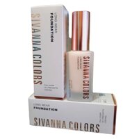 (Chính hãng() Kem Nền trắng Da - Che Khuyết Điểm - Kiềm Dầu Mụn Sivanna Colors Foundation 35g