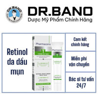 [CHÍNH HÃNG] Kem tái tạo da mụn ban đêm PURE-RETINOL 0.3 PHARMACERIS