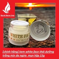 [chính hãng] Kem white face thái lan dưỡng trắng da se khít lỗ chân lông mẫu mới nhất hộp 10g, 25g