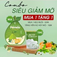 (Chính Hãng) Kẹo Bưởi Pomelo Giảm Cân Slimming Diet, Có Giao Hỏa Tốc - Tặng Kèm Detox, Gói 10 Viên