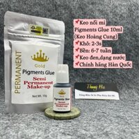 (Chính hãng) Keo nối mi Gold Pigment Glue 10ml- keo hoàng cung - keo vương miện dùng tạo fan - nối mi Thúy Hà