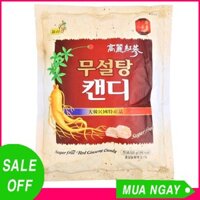 [CHÍNH HÃNG] Kẹo Sâm Hàn Quốc Không Đường Túi 500Gr