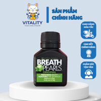 [Chính hãng] Kẹo thơm miệng khử mùi Breath Pearls chiết xuất bạc hà hạt mùi