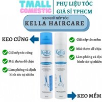 Chính hãng Keo xịt tóc Kella mềm giúp tạo kiểu và giữ nếp 420ml