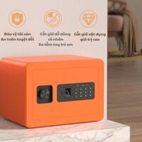 (CHÍNH HÃNG) Két sắt điện tử mini Deli khóa vân tay khóa số giá rẻ bảo mật cao,an toàn cho gia đình văn phòng