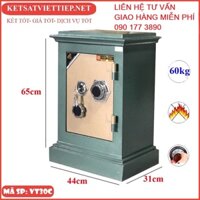 [CHINH HANG] Két sắt Việt Tiệp chống cháy VT30C khóa cơ - 60kg