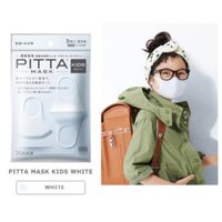 [Chính Hãng] Khẩu Trang Pitta Mask Trẻ Em Nội Địa Nhật bản - Kids White 2022