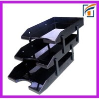 [Chính Hãng]-Khay Kệ 3 Tầng Mica Xukiva 180.3 Đựng Hồ Sơ Văn Phòng Tiện Lợi
