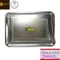[Chính Hãng] Khay mâm chữ nhật inox size 30x40, 35x50 cm Vietcook&cook loại dầy