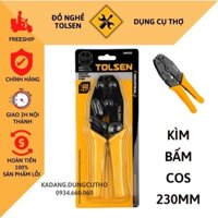 [CHÍNH HÃNG] kìm bấm cos tolsen 38056 ratchet crimping pliers