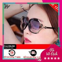 [CHÍNH HÃNG] Kính mát nữ thời trang chống nắng đi đêm đạt chuẩn UV400, phụ kiện thời trang kính mát đi biển cao cấp full