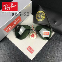 [Chính hãng] Kính mát thời trang RayBan 3584N 905130   gương bạc xanh đậm 58