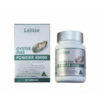 ✅[Chính hãng ]LALISSE OYSTER MAX POWDER 40000 - Viên uống tinh chất Hàu(30viên/1hộp)