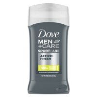 [CHÍNH HÃNG] Lăn Khử Mùi Dove Men Care SportCare Active Fresh 85Gr (Sáp Xanh)