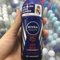 Chính hãng Lăn khử mùi NIVEA MEN KHÔ THOÁNG 50ml