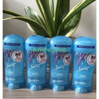 Chính hãng Lăn khử mùi nữ Secret Clear Gel Luxe Lavender 73g-USA